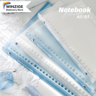 Winzige sổ còng A5 B5 kẻ ngang sổ klong sổ tay ghi chép vở còng b5 Binder Chất liệu chống lóa, bảo vệ mắt