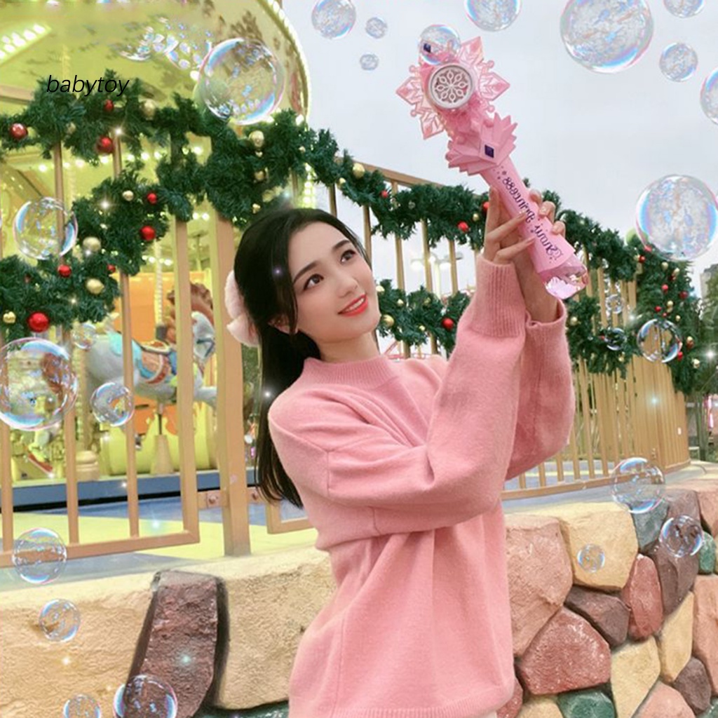 Đồ Chơi Thổi Bong Bóng Xà Phòng Hình Lục Giác Cho Bé