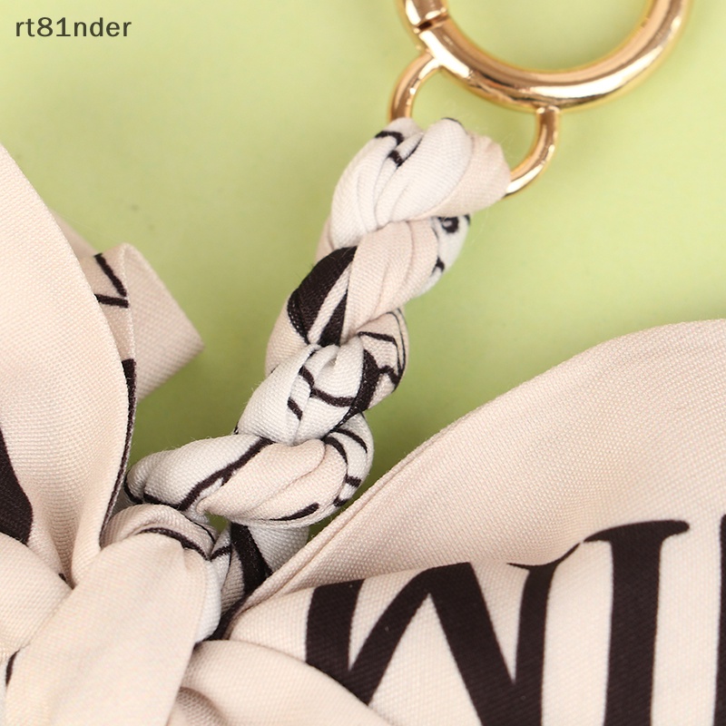 Rt Móc Khóa Khăn Quàng Cổ Lụa Mềm Thắt Nơ Phụ Kiện Túi Xách n