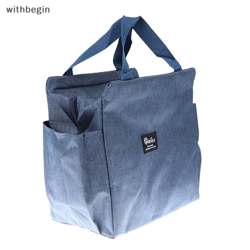 Túi Giữ Lạnh Đựng Hộp Cơm Trưa Di Động Tiện Dụng Mang Theo Du Lịch Dã Ngoại