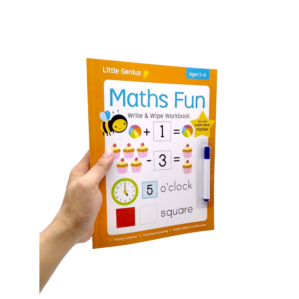 Little Genius: Maths Fun Educational Workbook