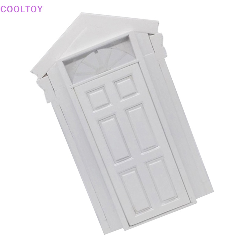Cooltoy Mô Hình Cửa Sổ Màu Trắng Cỡ 1 / 12 Trang Trí Nhà Búp Bê DIY