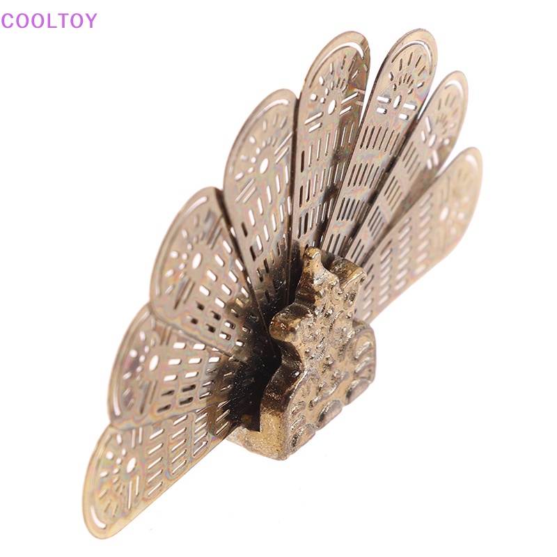 Cooltoy Vỏ Bọc Quạt Kim Loại Trang Trí Nhà Búp Bê Tỉ Lệ 1: 12