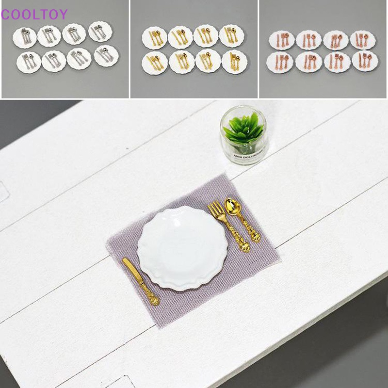 Set 16 Dụng Cụ Ăn Uống Trang Trí Nhà Búp Bê