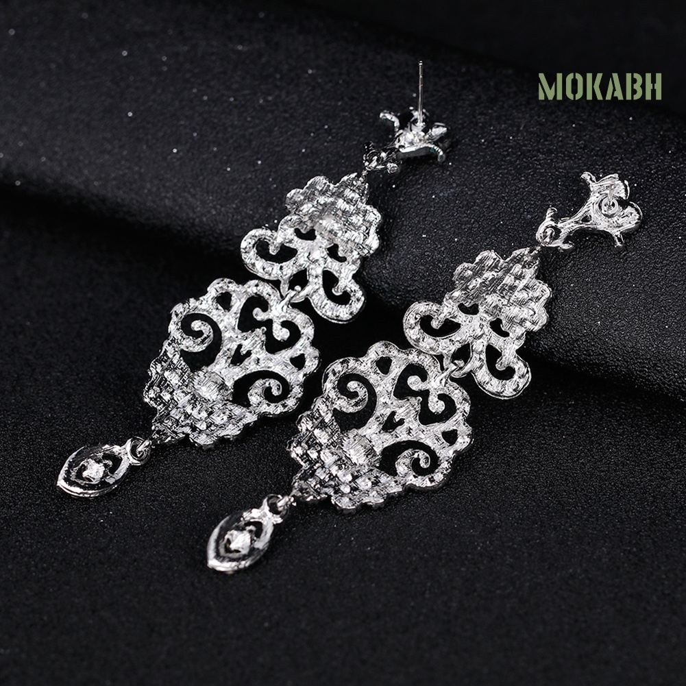 Bông Tai Đính Đá Thời Trang Dành Cho Nữ