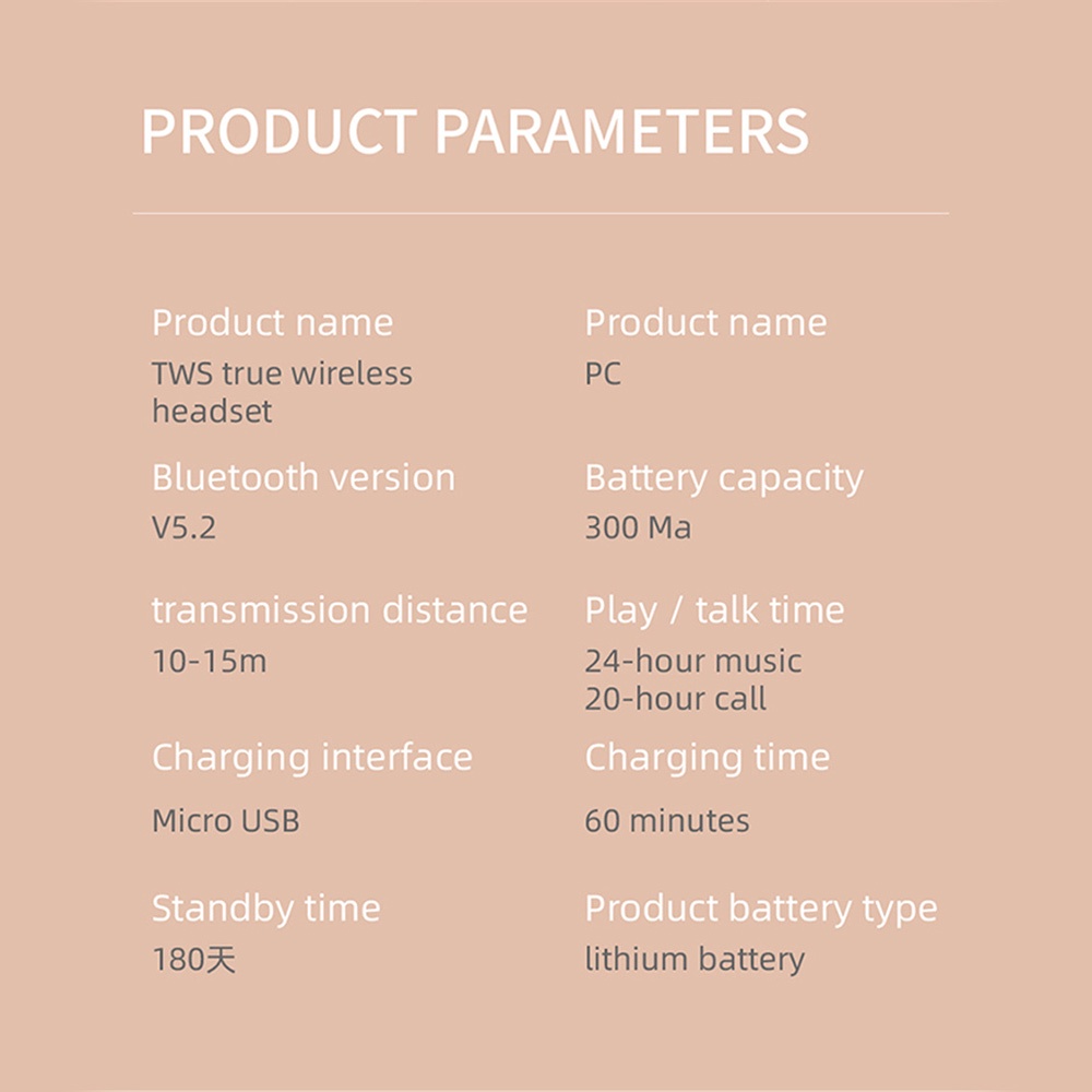 Tai nghe tương thích Bluetooth F2 Tai nghe thể thao F15 Mini Tws Tai nghe A6s không dây tương thích Bluetooth 5.2 Tai nghe dành cho doanh nghiệp Loại cảm ứng