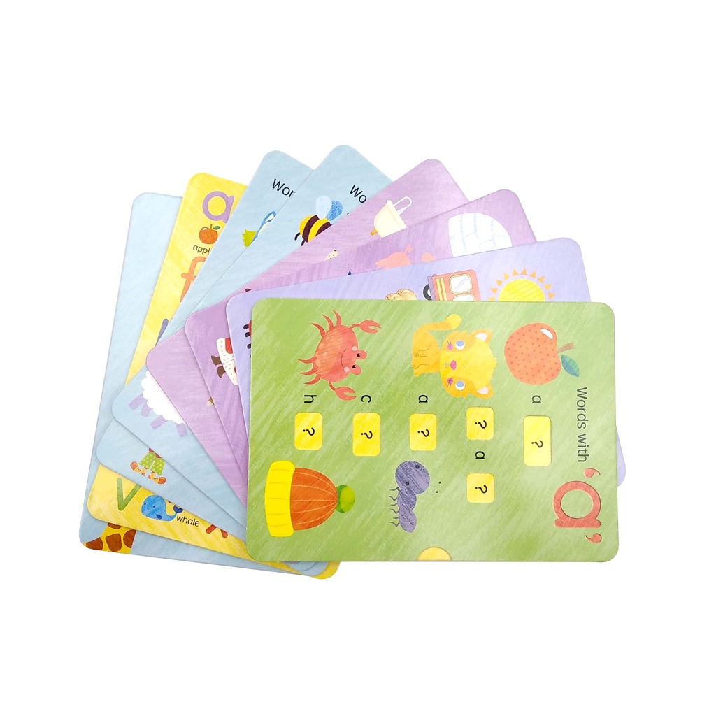 Little Genius: Phonics Pull The Tab Flashcards