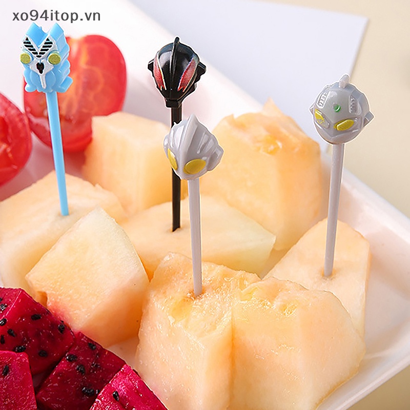 Set 7 Nĩa Ăn Trái Cây Hình Động Vật Đáng Yêu