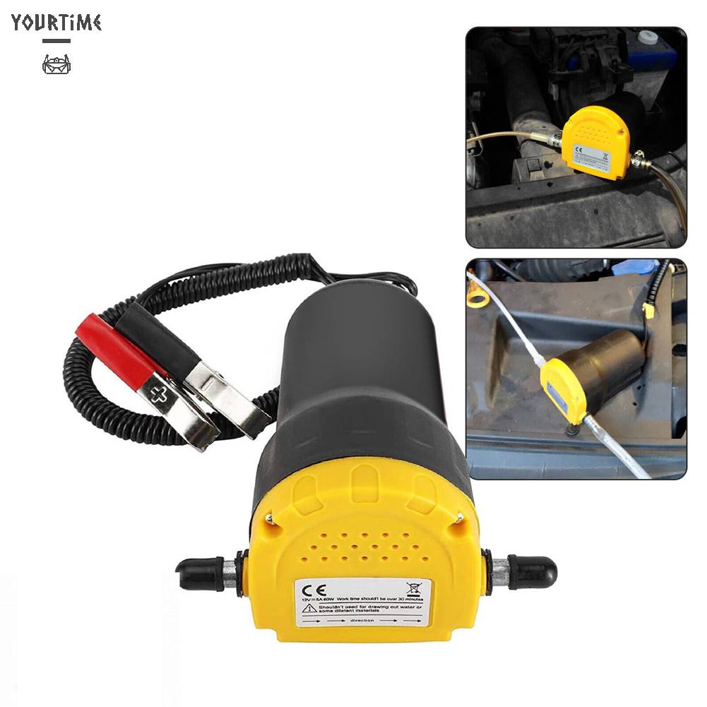 Máy Bơm Dầu Động Cơ 12V / 24V 60W Cho Xe Hơi, Tàu Thuyền