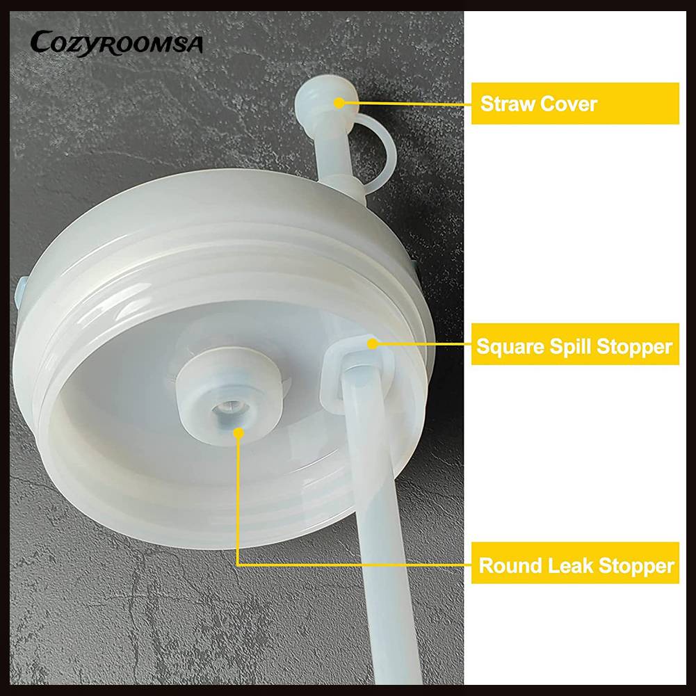 Nắp Đậy Cốc Nước Bằng Silicone Chống Tràn Chống Bụi