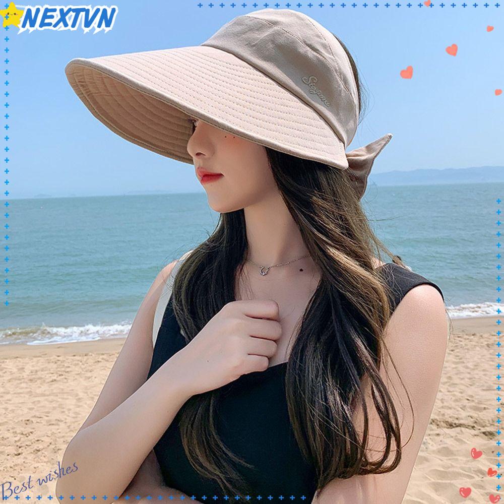 Mũ Tai Bèo Chống Nắng Hở Chóp Che Phủ Hàng Trăm Mặt Dành Cho Nữ