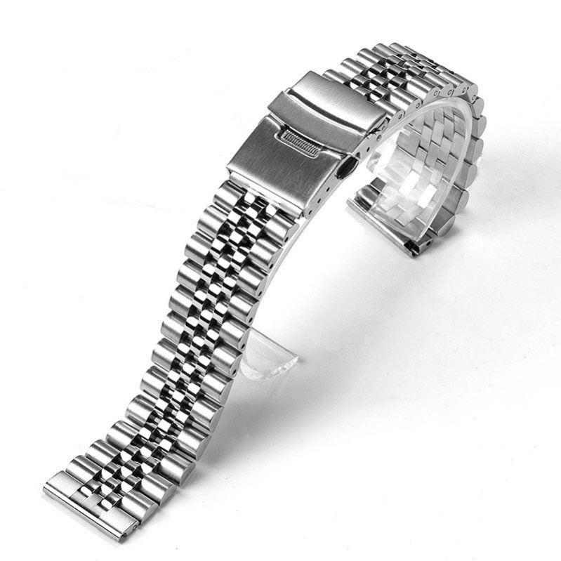 Dây Đeo Đồng Hồ Bằng Thép Không Gỉ 18mm 19mm 20mm 21mm 22mm 24mm Seiko SKX007 SKX009