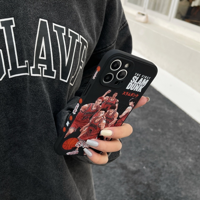 Ốp Điện Thoại Silicone Mềm Dạng Nhám Chống Sốc Họa Tiết Hoạt Hình Cho iPhone 14 13 12 11 Pro Max 14 Plus