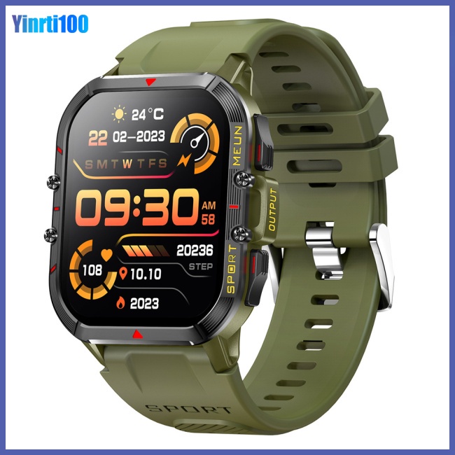 Đồng Hồ Thông Minh Yinrti Chống Nước Kết Nối Bluetooth Theo Dõi Sức Khỏe