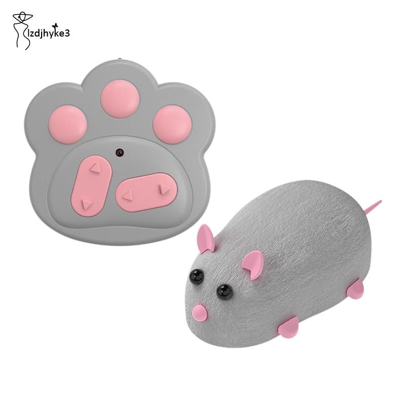 Đồ Chơi Chuột Điện Tử Điều Khiển Từ Xa lzdjhyke3 Cho Mèo Cưng