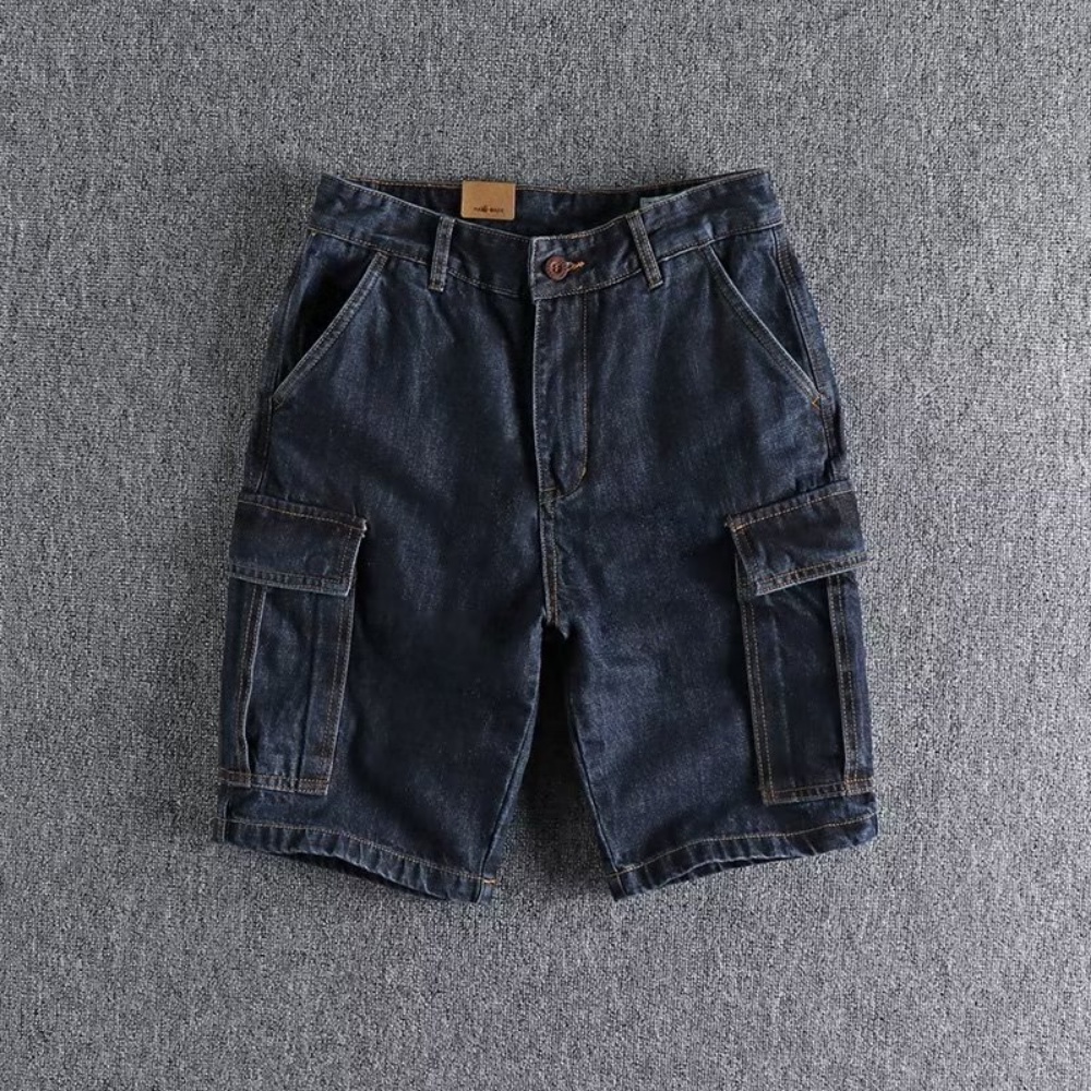 Madness MDNS WRUEI Quần Short Denim Thời Trang Đường Phố Dễ Phối Đồ Cho Nam