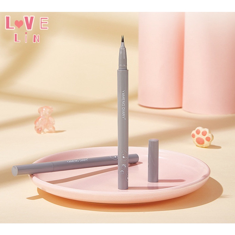 [lovelin] Bút Kẻ Mắt Dạng Lỏng Không Lem Chống Thấm Nước Kích Thước Mơ Mộng Hai Vuốt