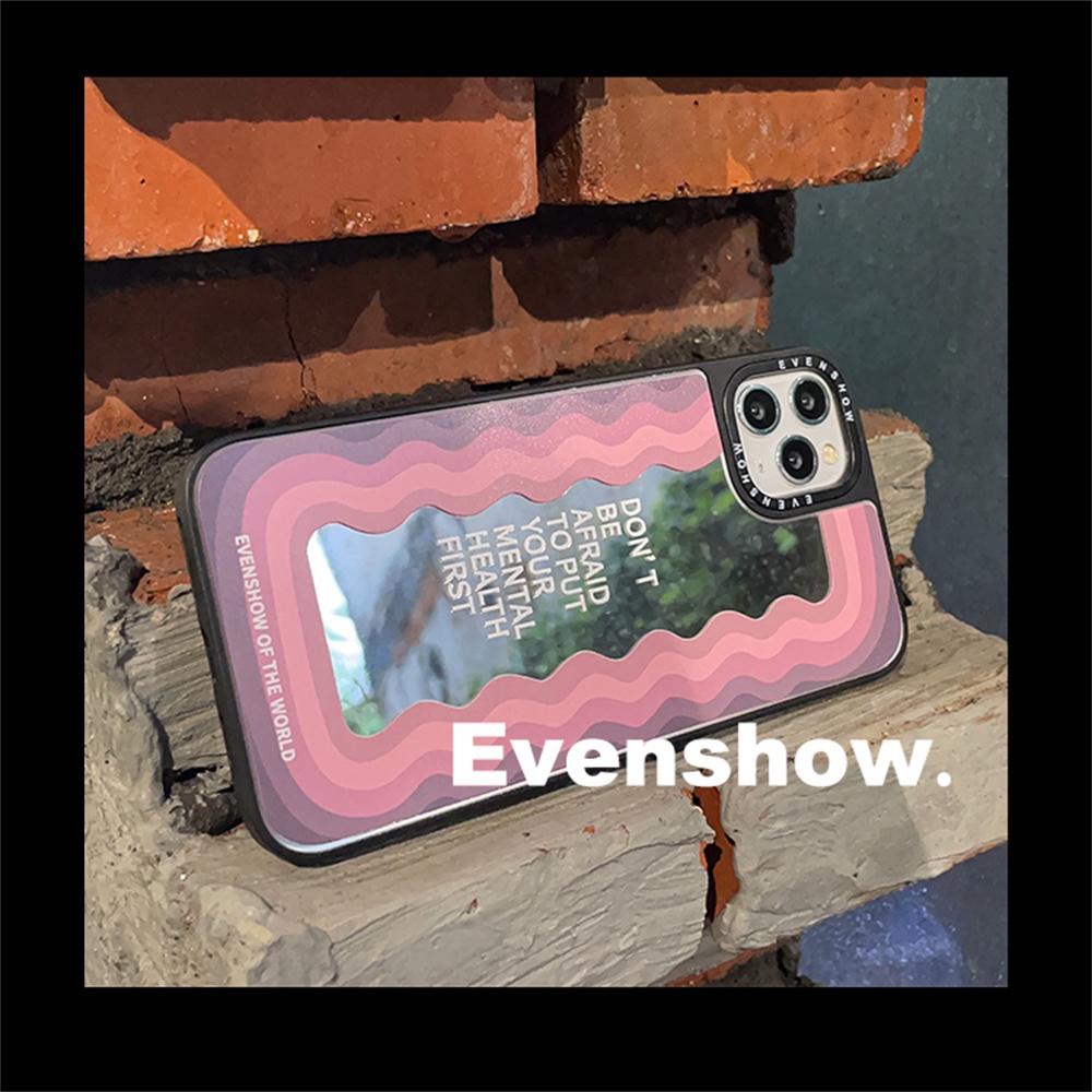 Ốp Điện Thoại TPU Mềm Tráng Gương Màu Hồng Đơn Giản Chống Bụi Cho IPhone 14 Pro Max 11 12 Pro Max X XS 7Plus