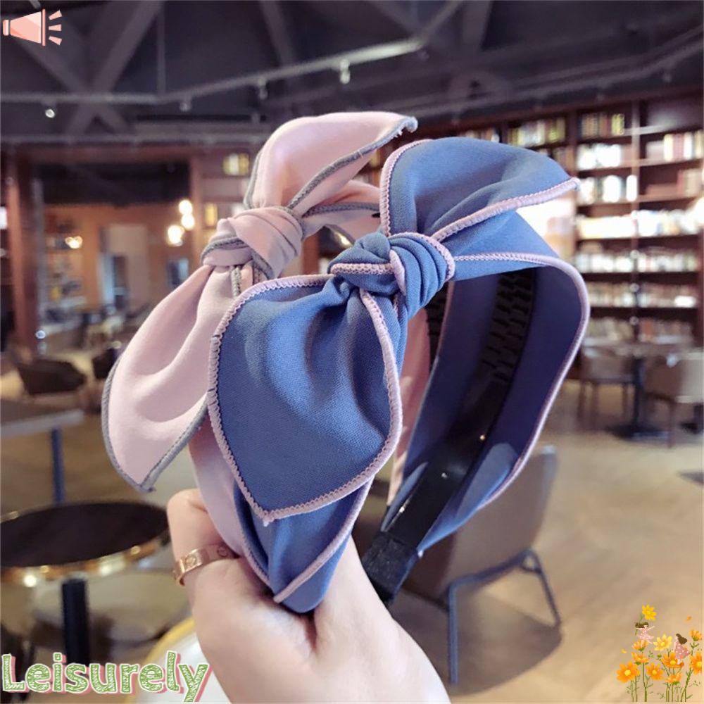 Băng Đô Cài Tóc Bản Rộng Thời Trang Cho Nữ