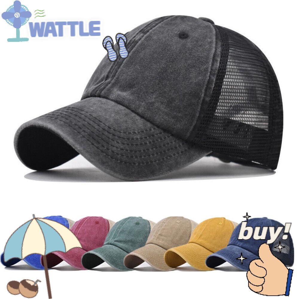 Mũ Lưỡi Trai Phối Lưới Thoáng Khí Phong Cách Hip Hop Cổ Điển Thời Trang