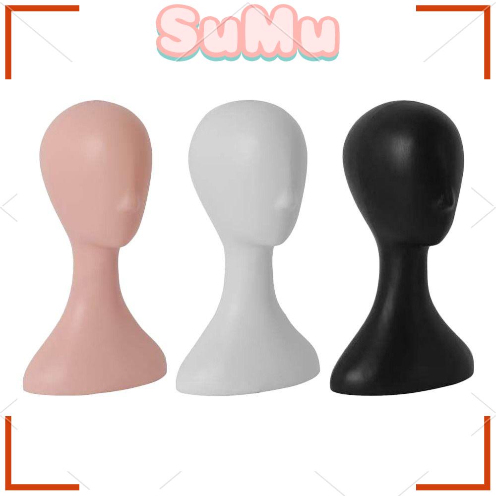 Mô Hình Đầu Người Trưng Bày Tóc Giả / Mắt Kính / Khăn Choàng Cổ Di Động Tiện Dụng Cho Gia Đ