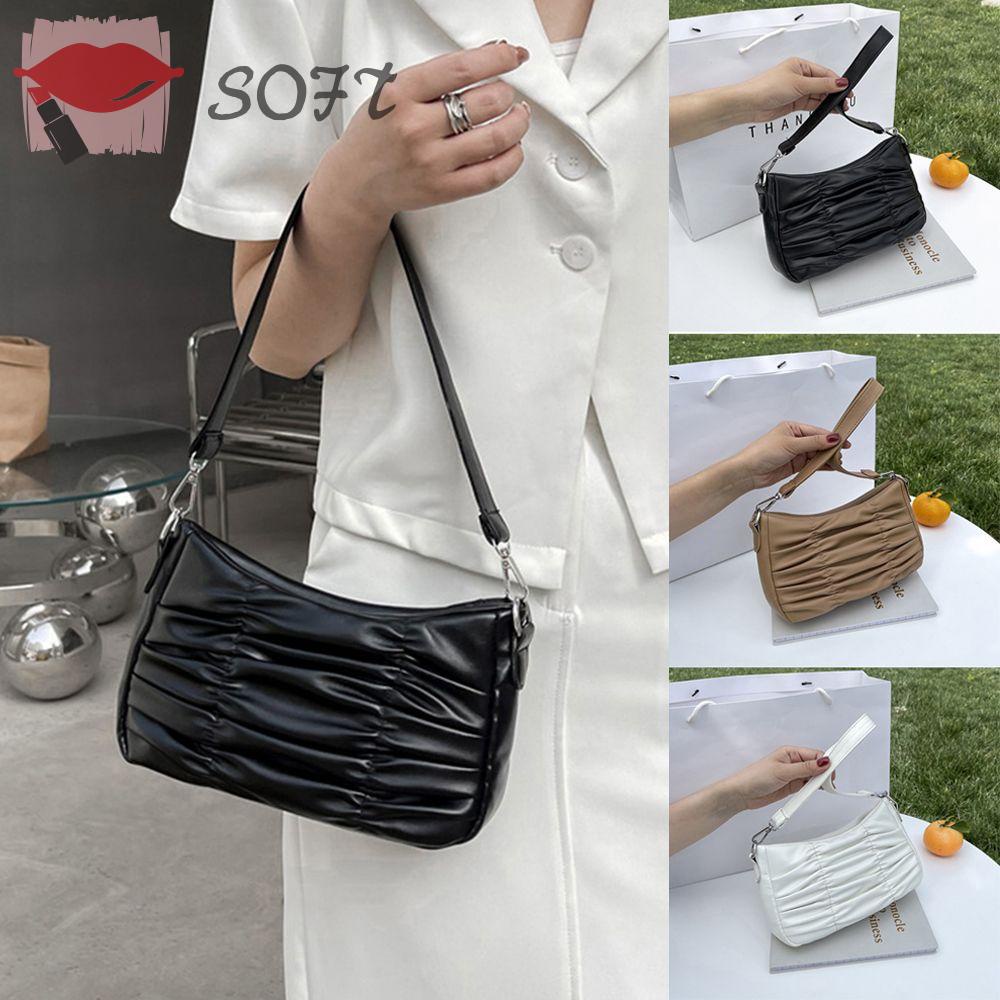 Túi Xách Đeo Vai Hình Đám Mây Mềm Mại Hợp Thời Trang