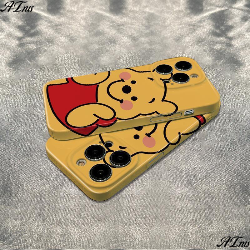Ốp Điện Thoại Mềm Chống Sốc Hình Winnie the Pooh Cho Iphone 12 78 plus1314pro 11ins 02DO