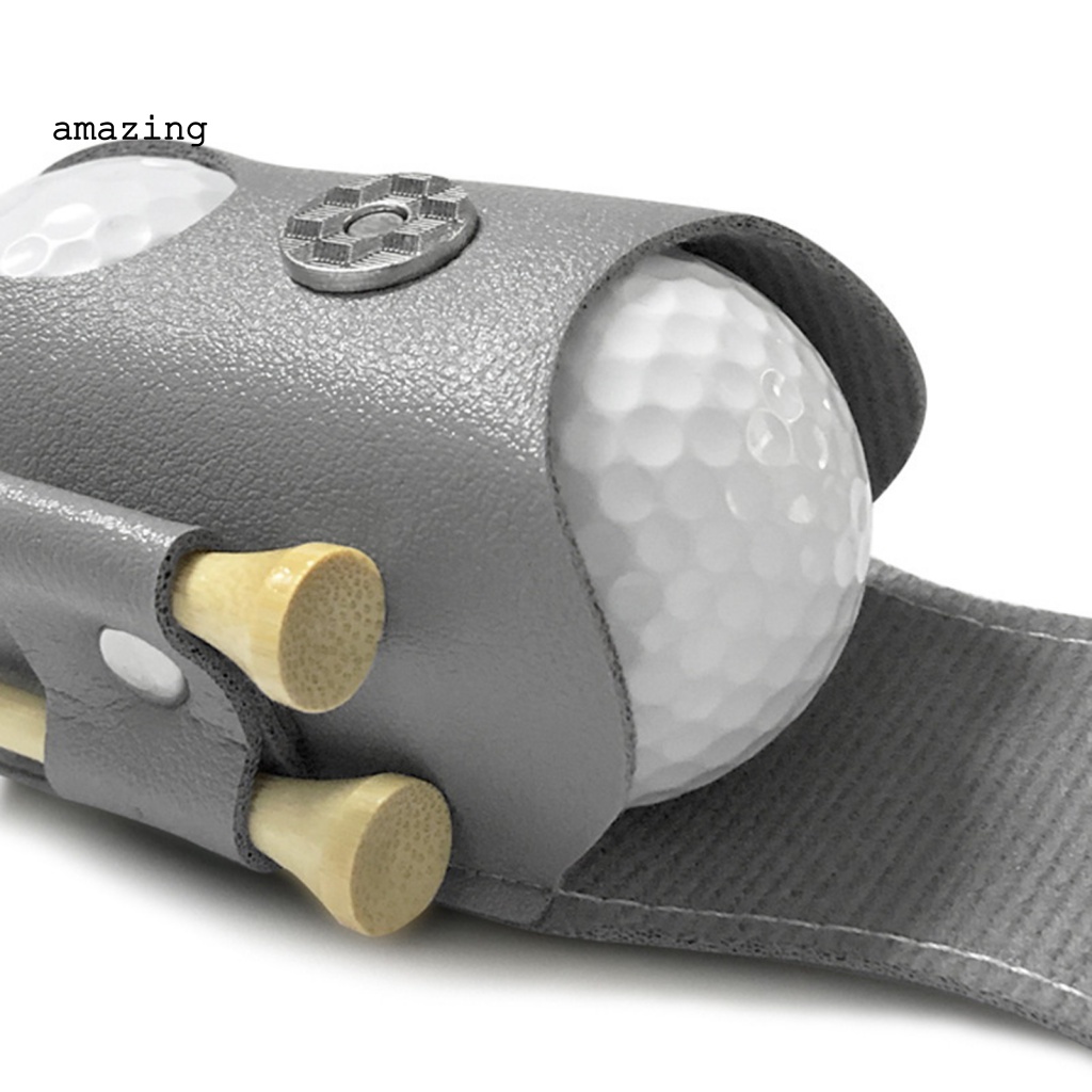 Túi Đựng Bóng Golf Đeo Thắt Lưng Chống Trầy Chống Mòn Có Móc Khóa