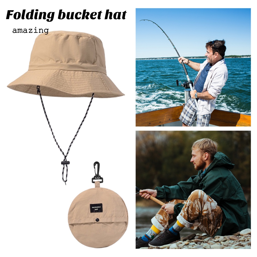 Mũ Xô Chống Nắng Có Dây Điều Chỉnh Nhanh Khô Chống Thấm Nước Cho Nam Và Nữ