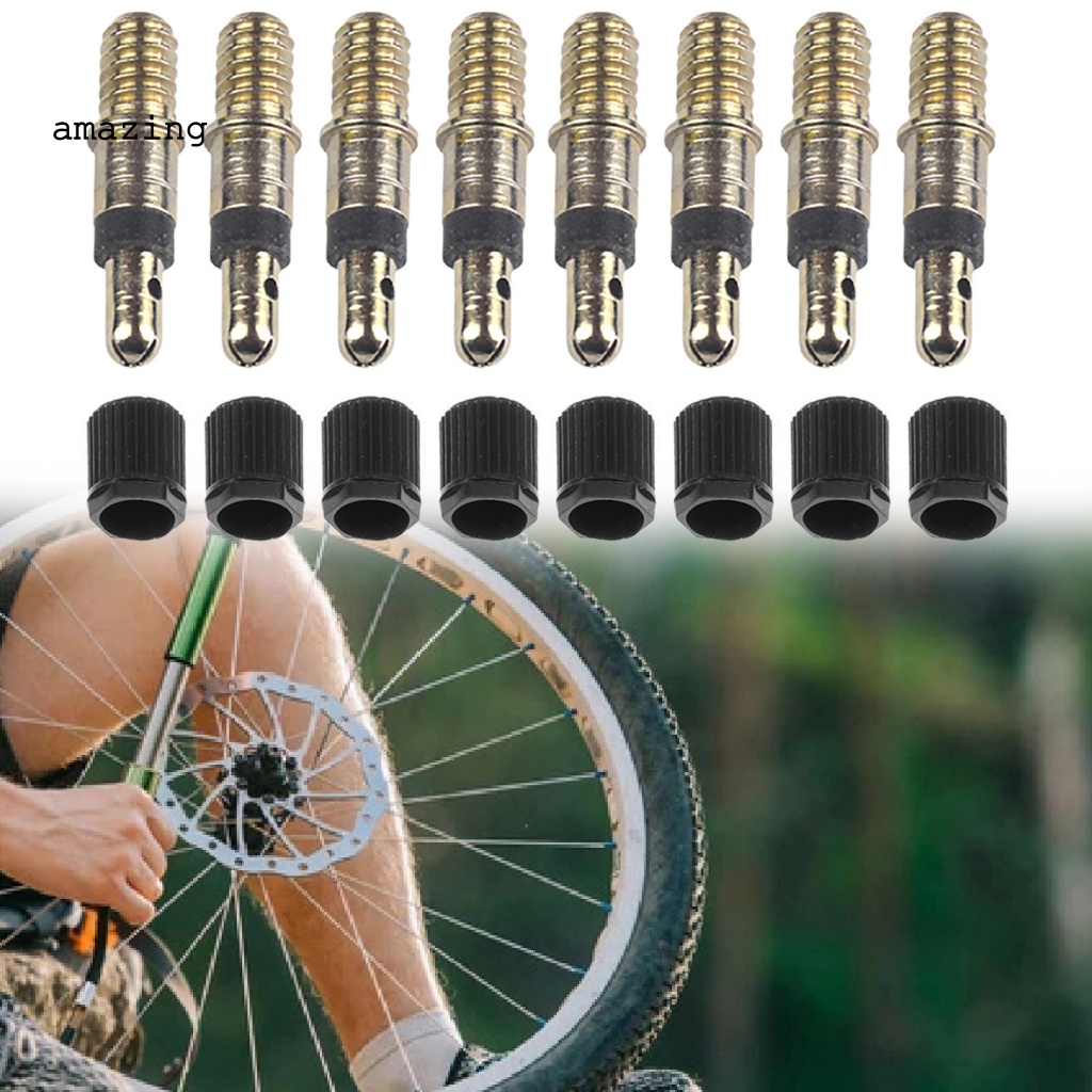 Bộ 8 Lõi Van Chống Rò Rỉ Dễ Lắp Đặt Thông Dụng Cho Xe Đạp
