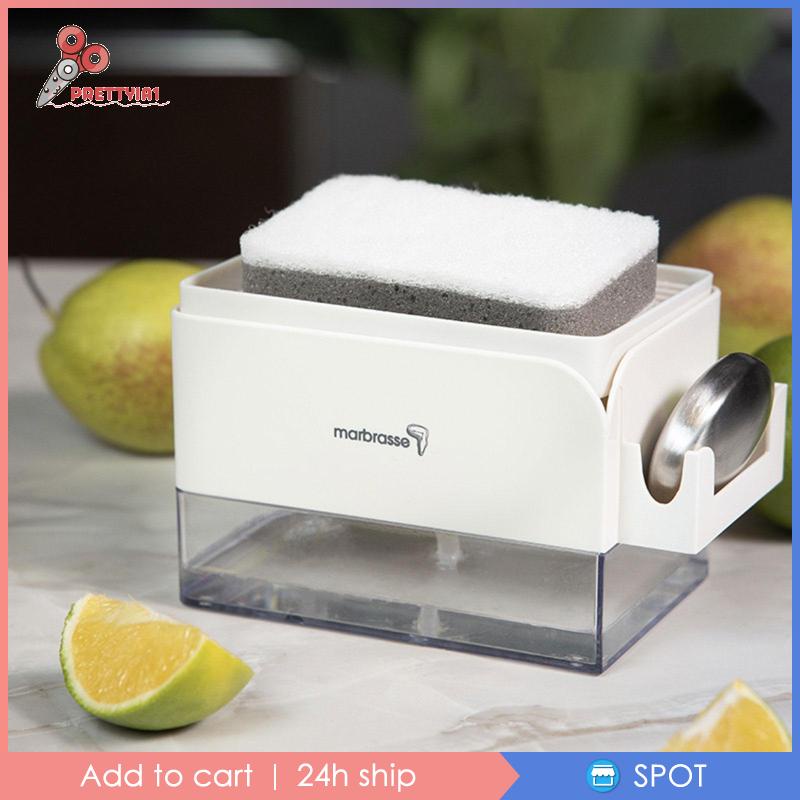 [Prettyia1] Giá Đỡ Bình Đựng Xà Phòng Và Thanh Khử Mùi Cho Quầy Bar