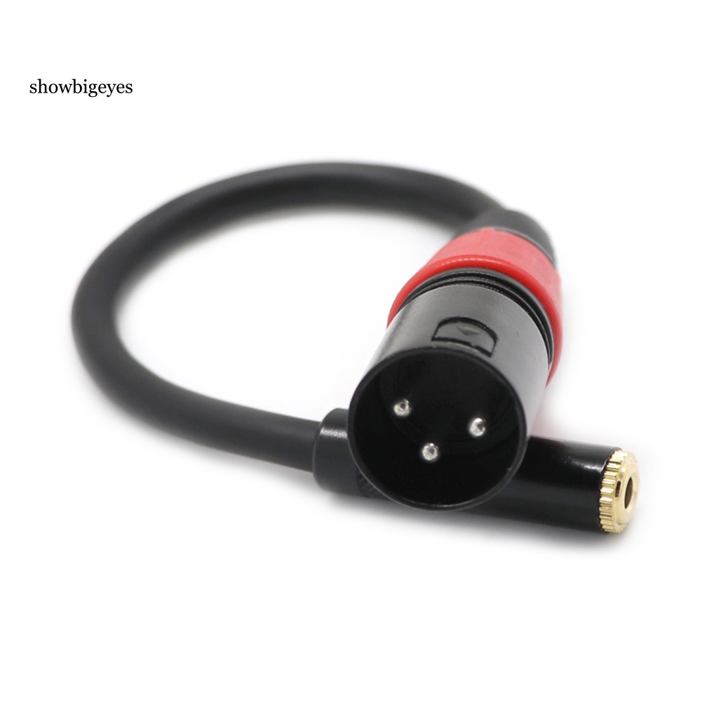 Dây Cáp Chuyển Đổi Cổng 3.5 Cái Sang XLR Đực Chuyên Dụng Cho Micro