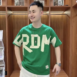 Áo thun tay ngắn cổ tròn dễ phối đồ thời trang cho nam