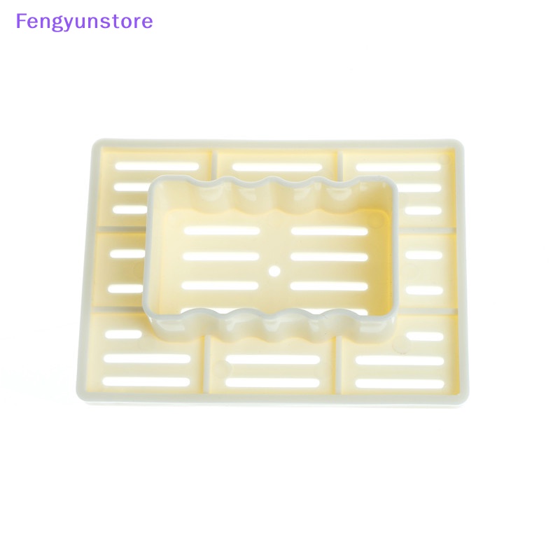 Bộ Khuôn Ép Làm Đậu Hũ / Phô Mai / Vải Đậu Nành Dạng Nhấn Tiện Dụng DIY