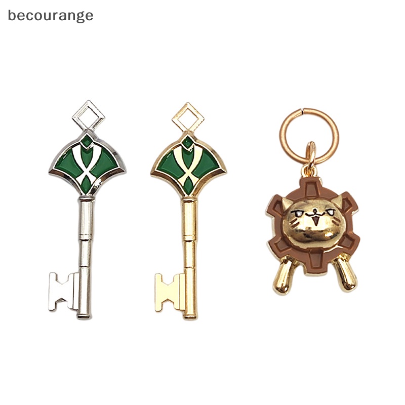 [becourange] Móc Khóa Hóa Trang Va Chạm Alhaitham Kaveh Kawaii