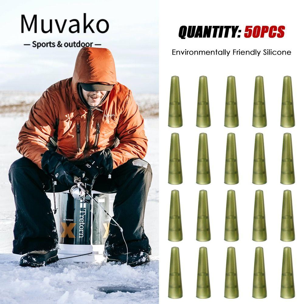 MUVAKO Set 100 Phụ Kiện Cố Định Dây Câu Cá Chuyên Dụng