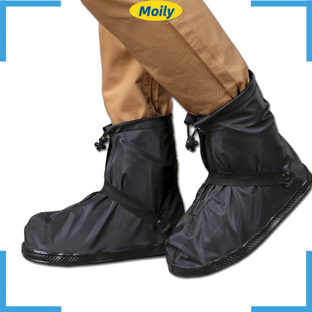 Vỏ Bọc Giày Đi Mưa Chống Trượt Có Khóa Kéo Tiện Dụng