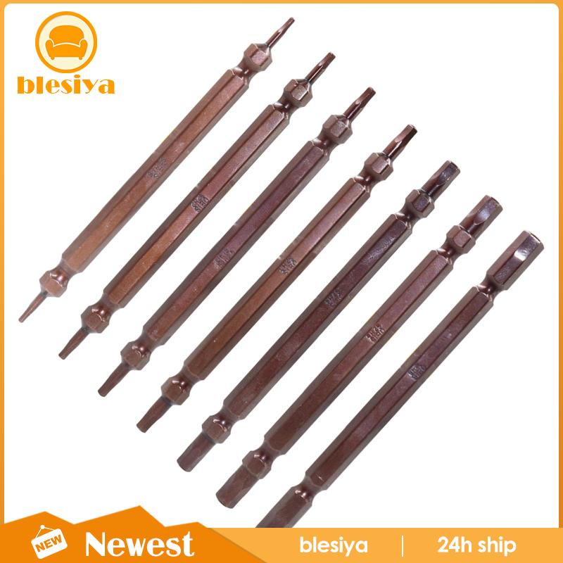 Bộ 7 Mũi Khoan Thép S2 Hai Đầu Chuyên Dụng