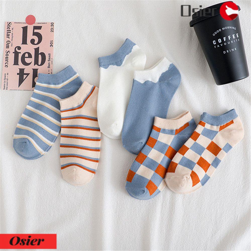 Osier1 Vớ Ngắn Thoáng Khí Tươi Mới Phong Cách Nhật Bản