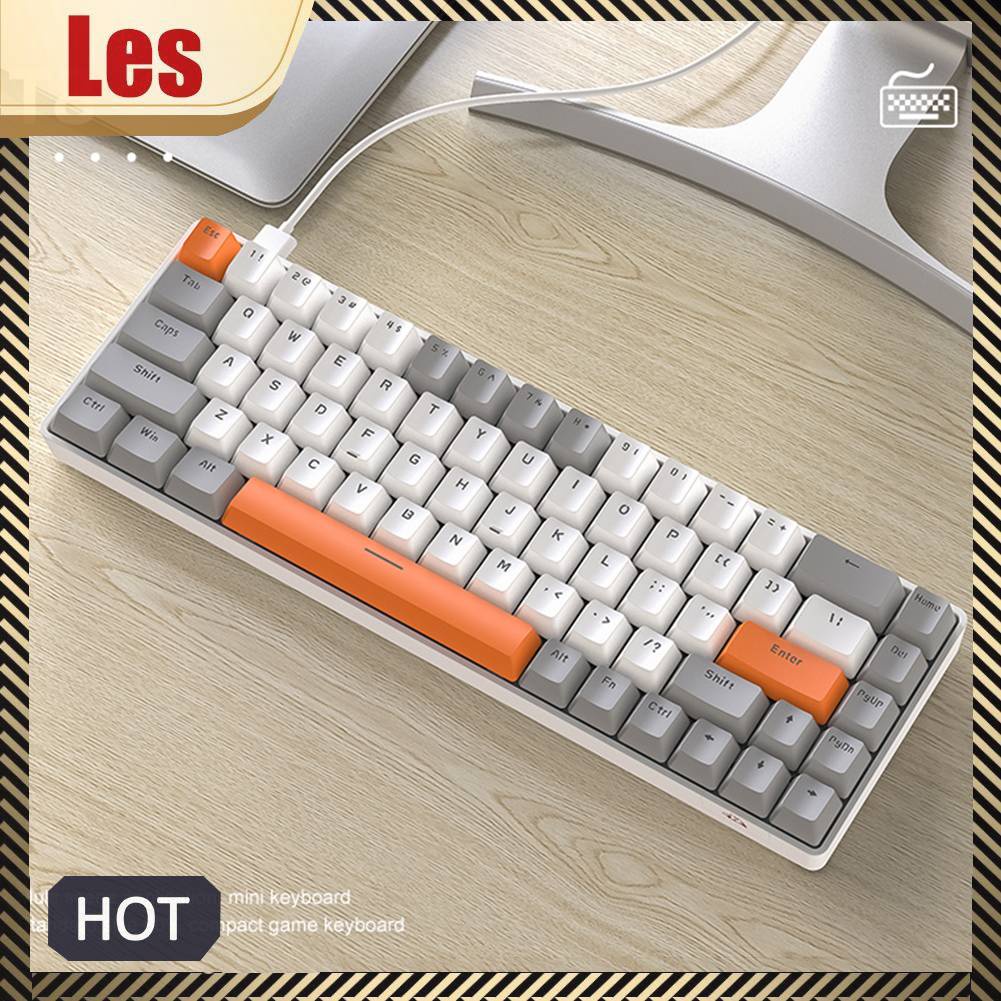 Bàn Phím Cơ Chơi Game T8 RGB Phát Quang Có Dây Dành Cho Máy Tính