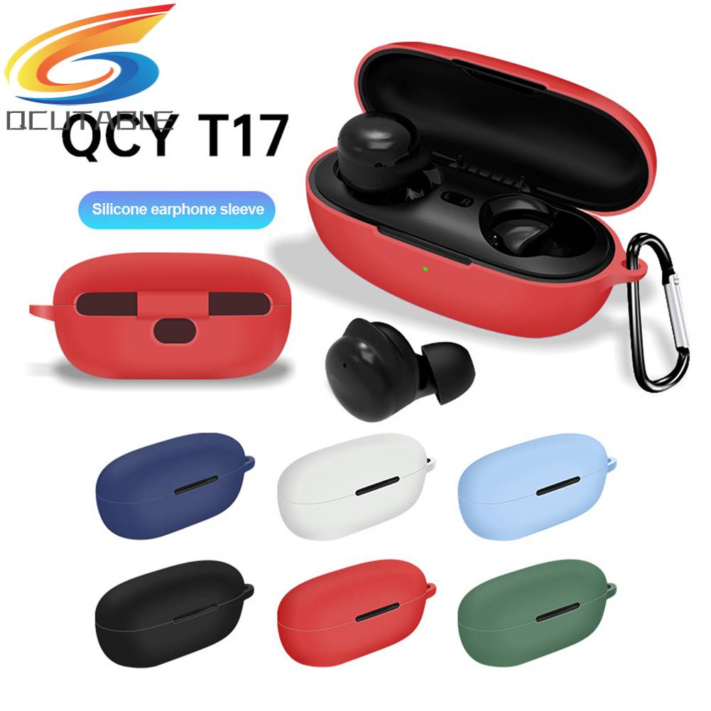 Vỏ Bảo Vệ Hộp Sạc Tai Nghe Bluetooth Không Dây QCY T17
