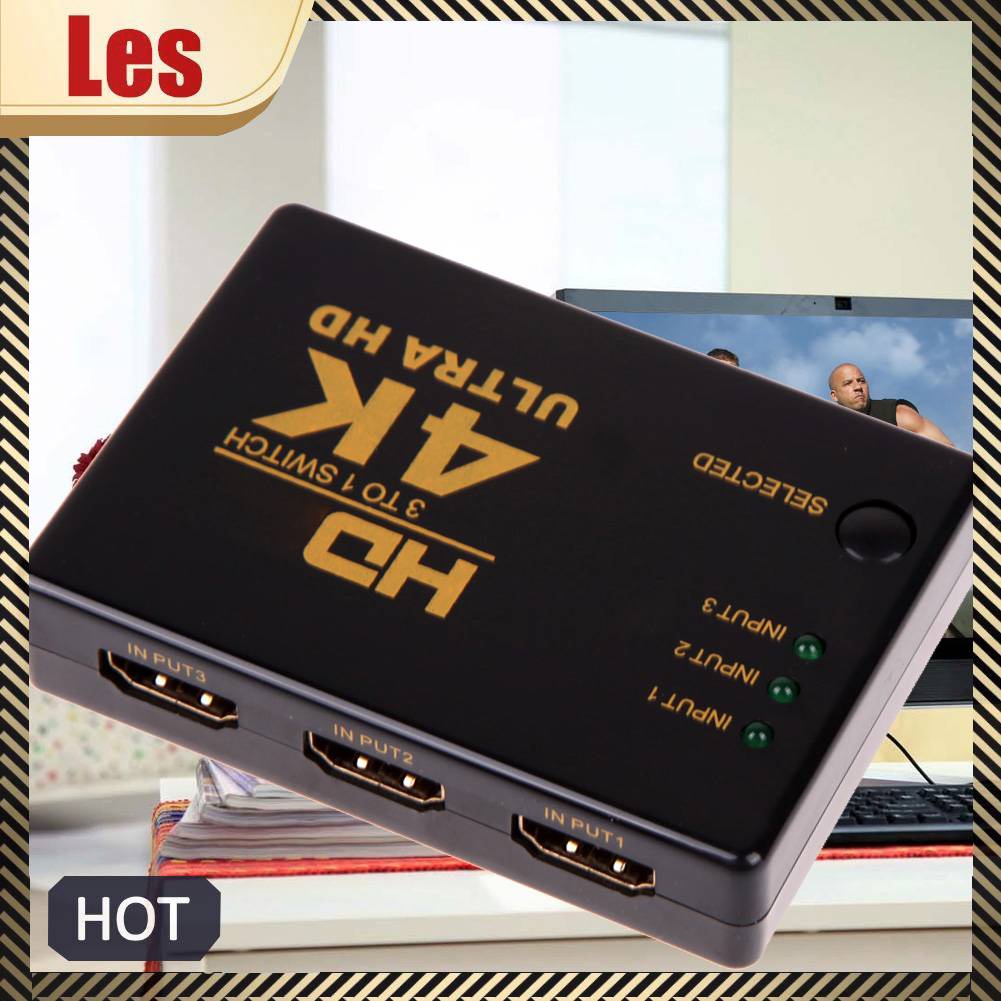Bộ Chia Cổng HDMI 4K * 2K 3 Trong 1 Cho HDTV PC