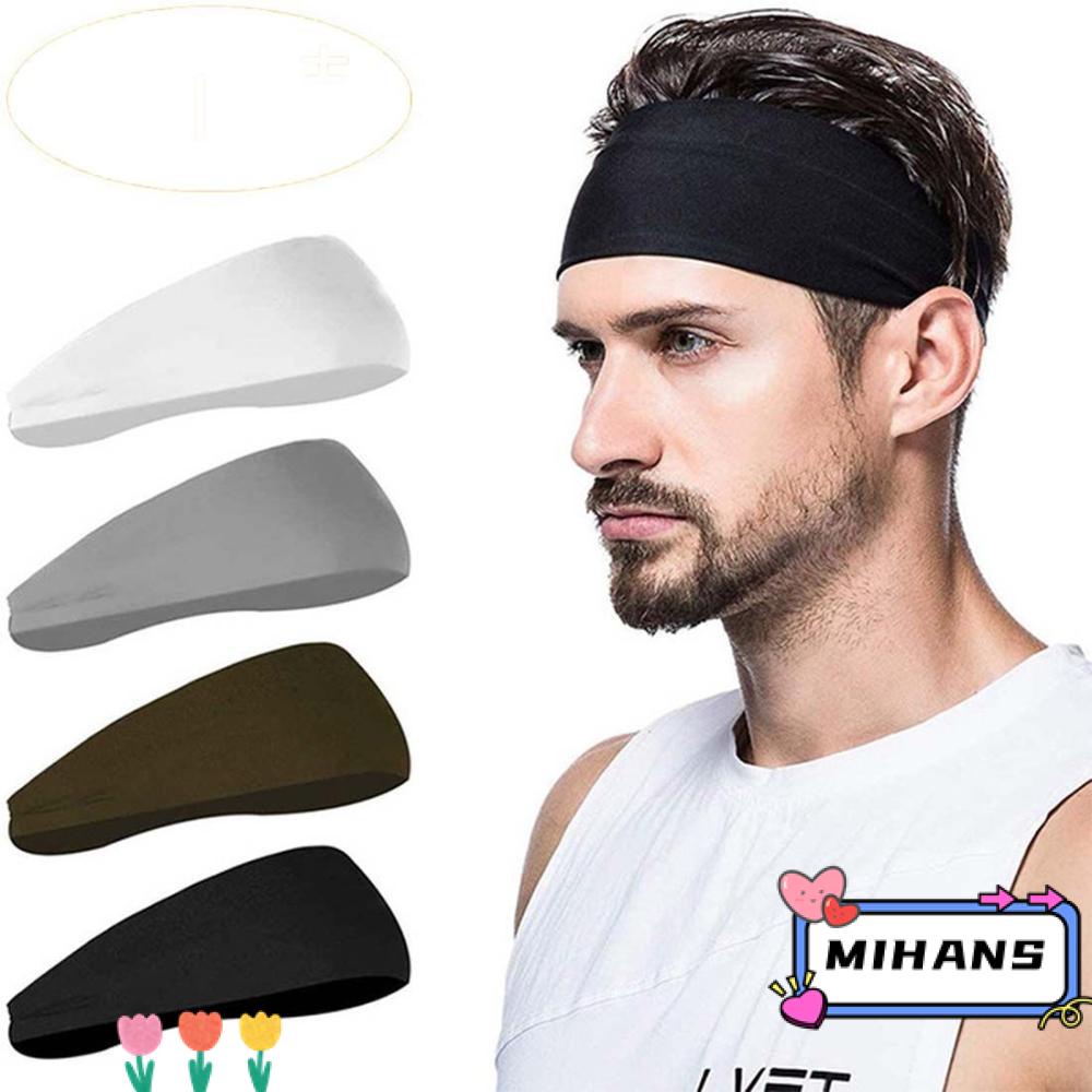 MIH Set 1 / 4 Băng Đô Thể Thao Co Giãn Chống Ẩm Cho Nam