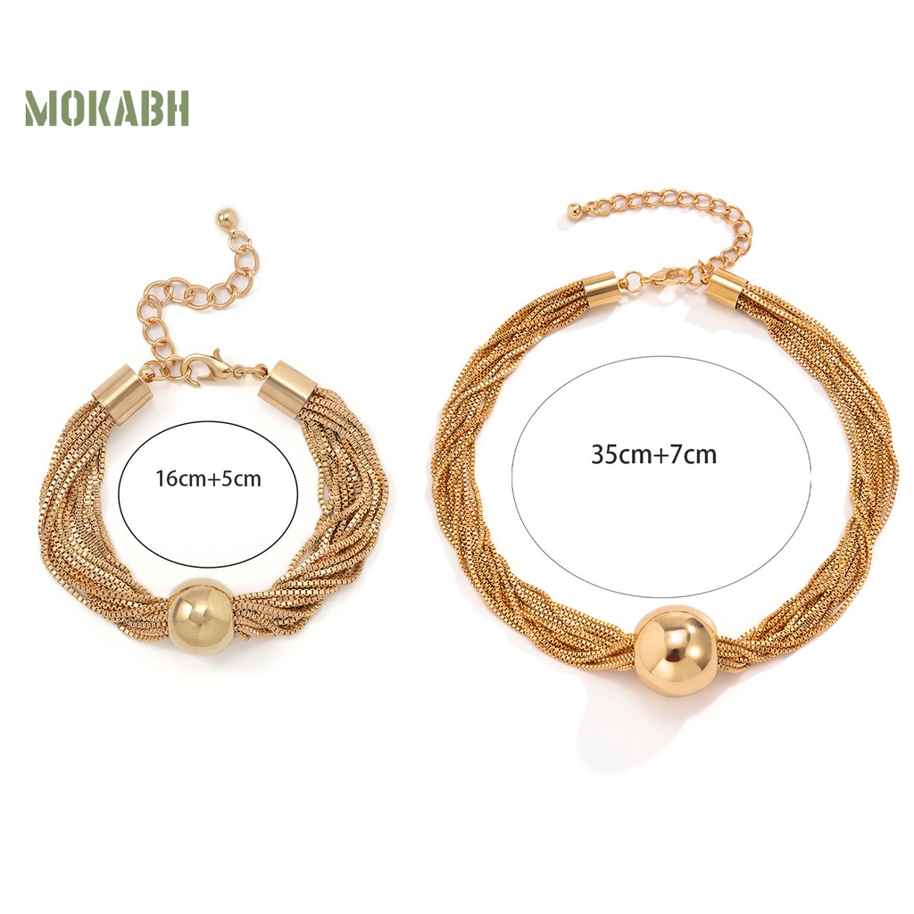 [Mok Abh] Vòng Cổ Choker Bản To Nhiều Lớp Phong Cách Punk Âu Mỹ Cá Tính