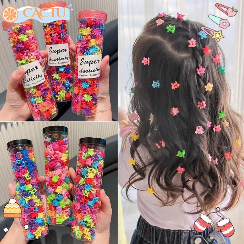 Kẹp Tóc Hình Ngôi Sao / Bông Hoa Dễ Thương Xinh Xắn Dành Cho Bé