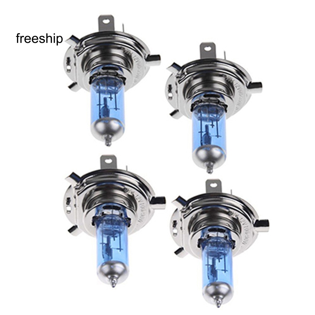 Set 2 Bóng Đèn Pha Xenon H1 / H4 / H7 55W / 100W 12V 5000K Ánh Sáng Trắng Dành Cho Ô Tô