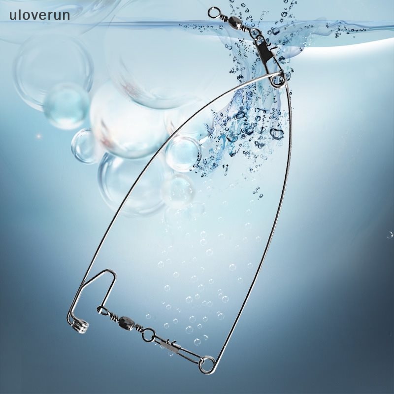 Set 5 Móc Lò Xo Câu Cá Tự Động Bằng Inox Chuyên Dụng