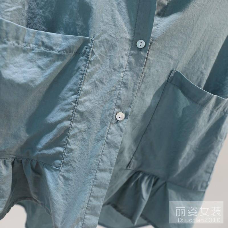 Áo Thun Cotton Cổ Tròn Ngắn Tay Dáng Rộng Phối Túi Thời Trang Mùa Hè Hàn Quốc Dành Cho Nữ 2023