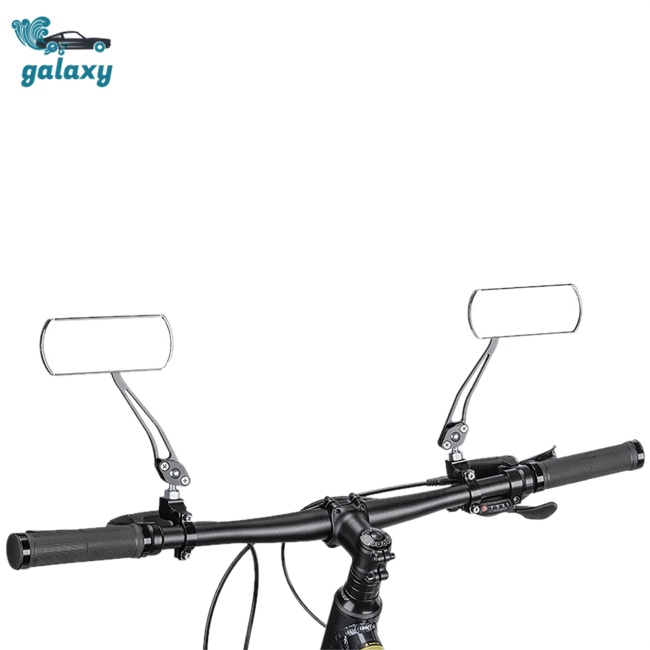 Galaxy 1 Cặp Gương Chiếu Hậu Xoay 360 Độ Bằng Hợp Kim Nhôm Gắn Tay Lái Xe Đạp
