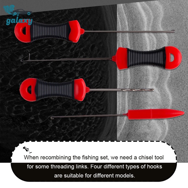 Galaxy Set 1 / 4 Kim Câu Cá Bằng Thép Không Gỉ